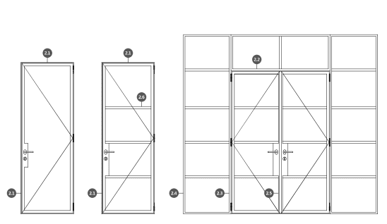 steel doors and windows
